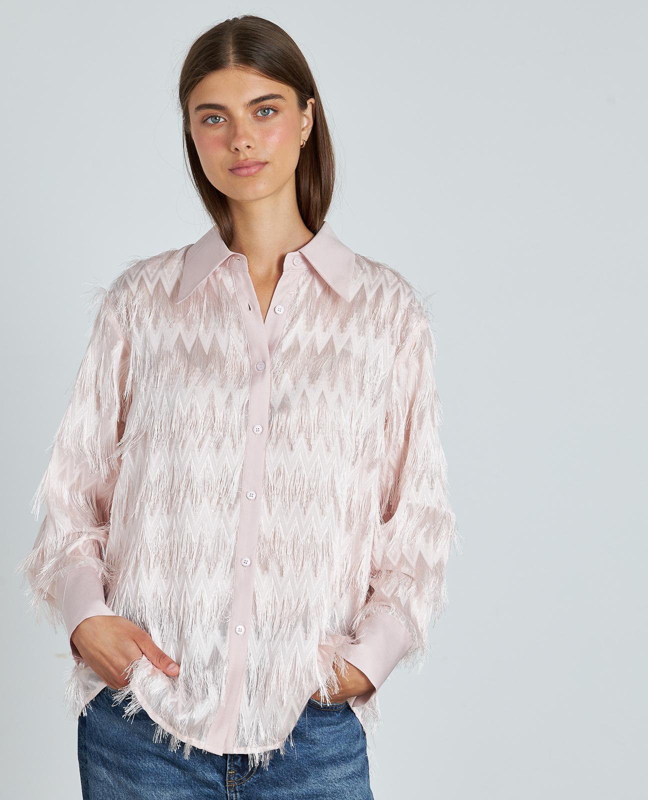 CAMISA PLUMAS ZIGZAG