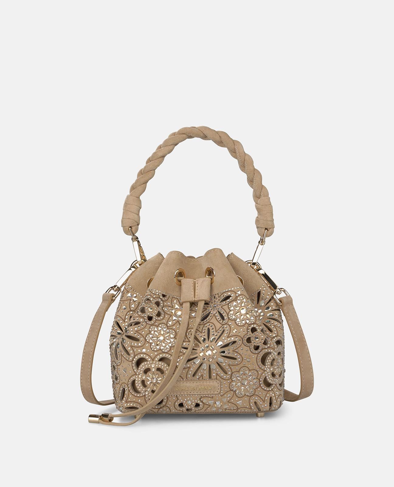 BOLSO BOMBONERA FLORAL