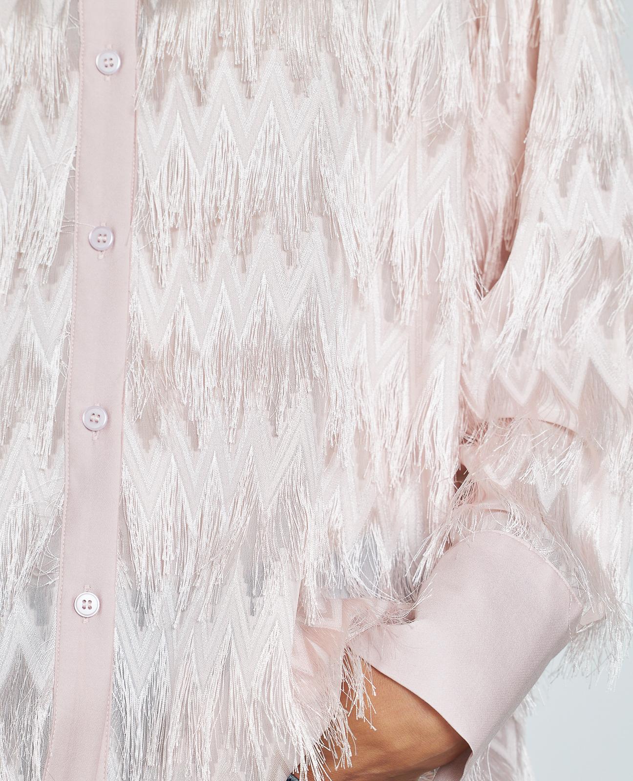 CAMISA PLUMAS ZIGZAG