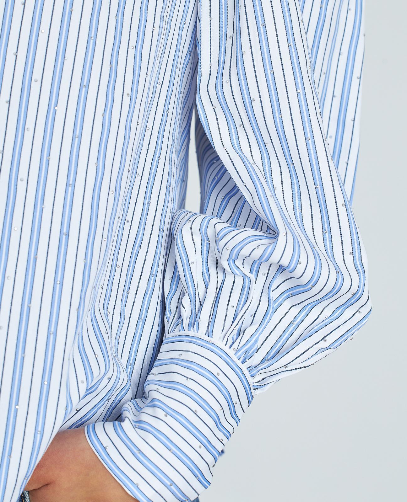 CAMISA RAYAS PEDRERÍA