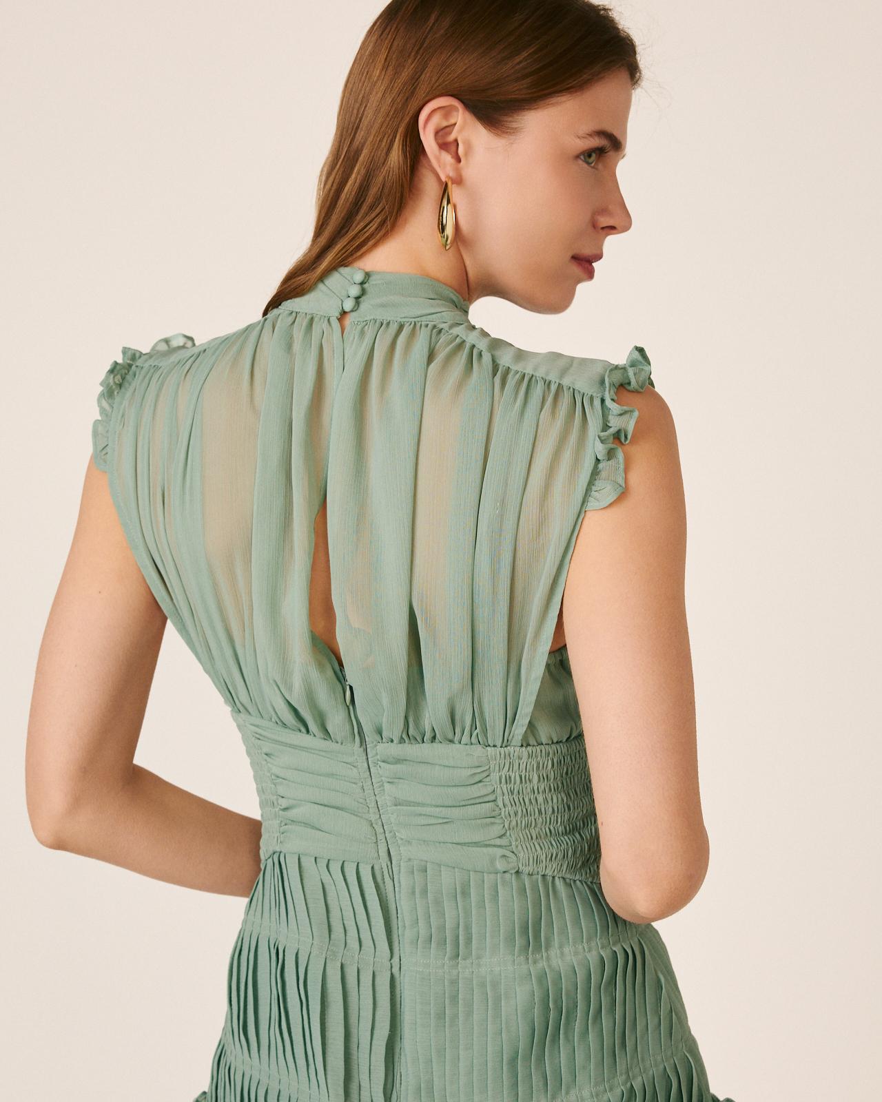 VESTIDO CUELLO ALTO