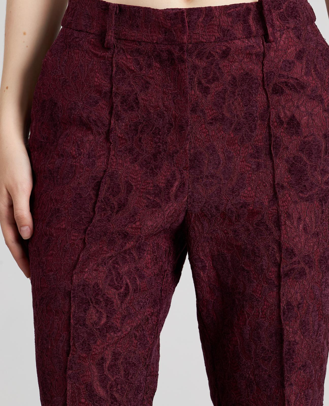 PLANTALÓN FLARE CON TEXTURA