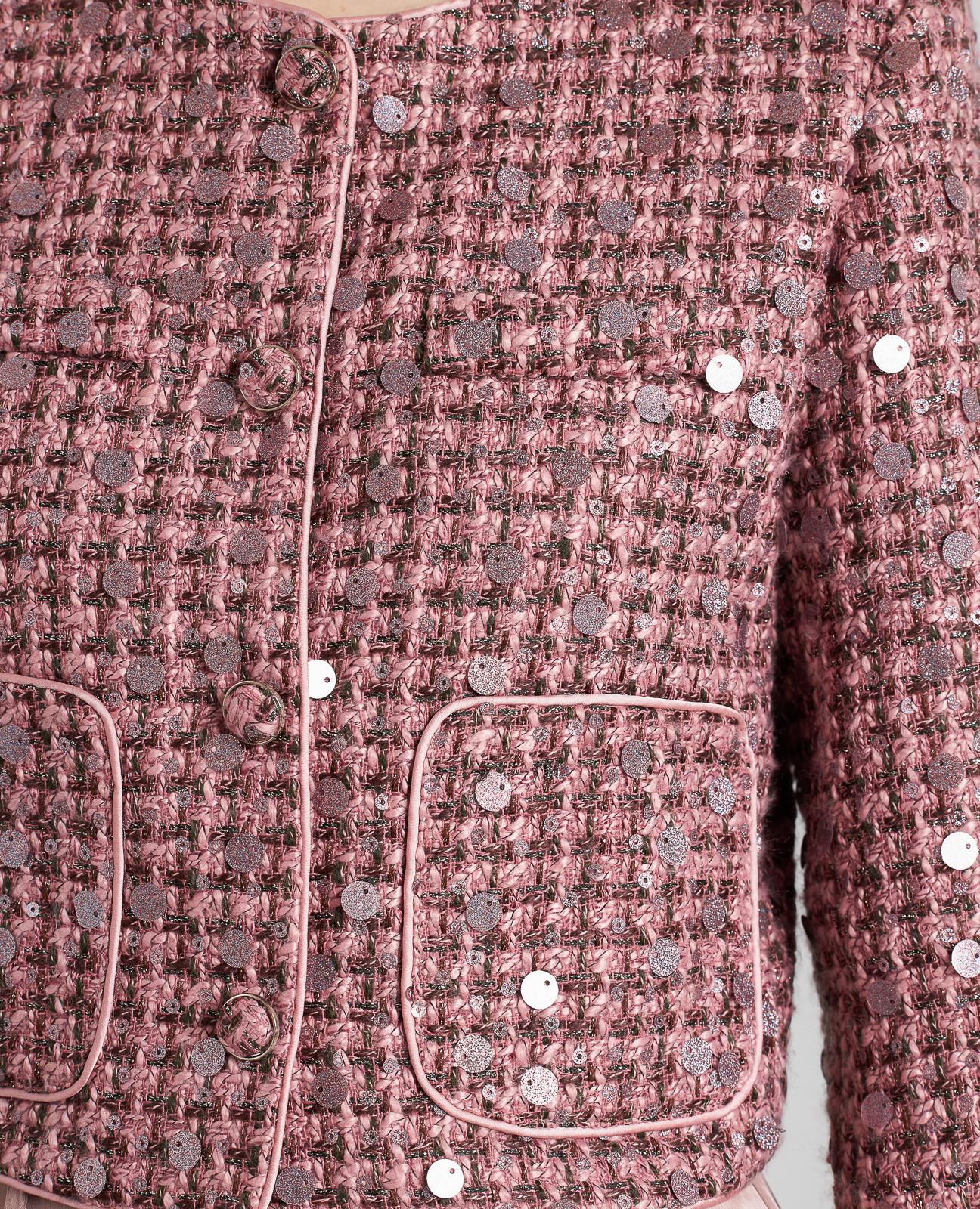 CHAQUETA ESTRUCTURA LENTEJUELAS