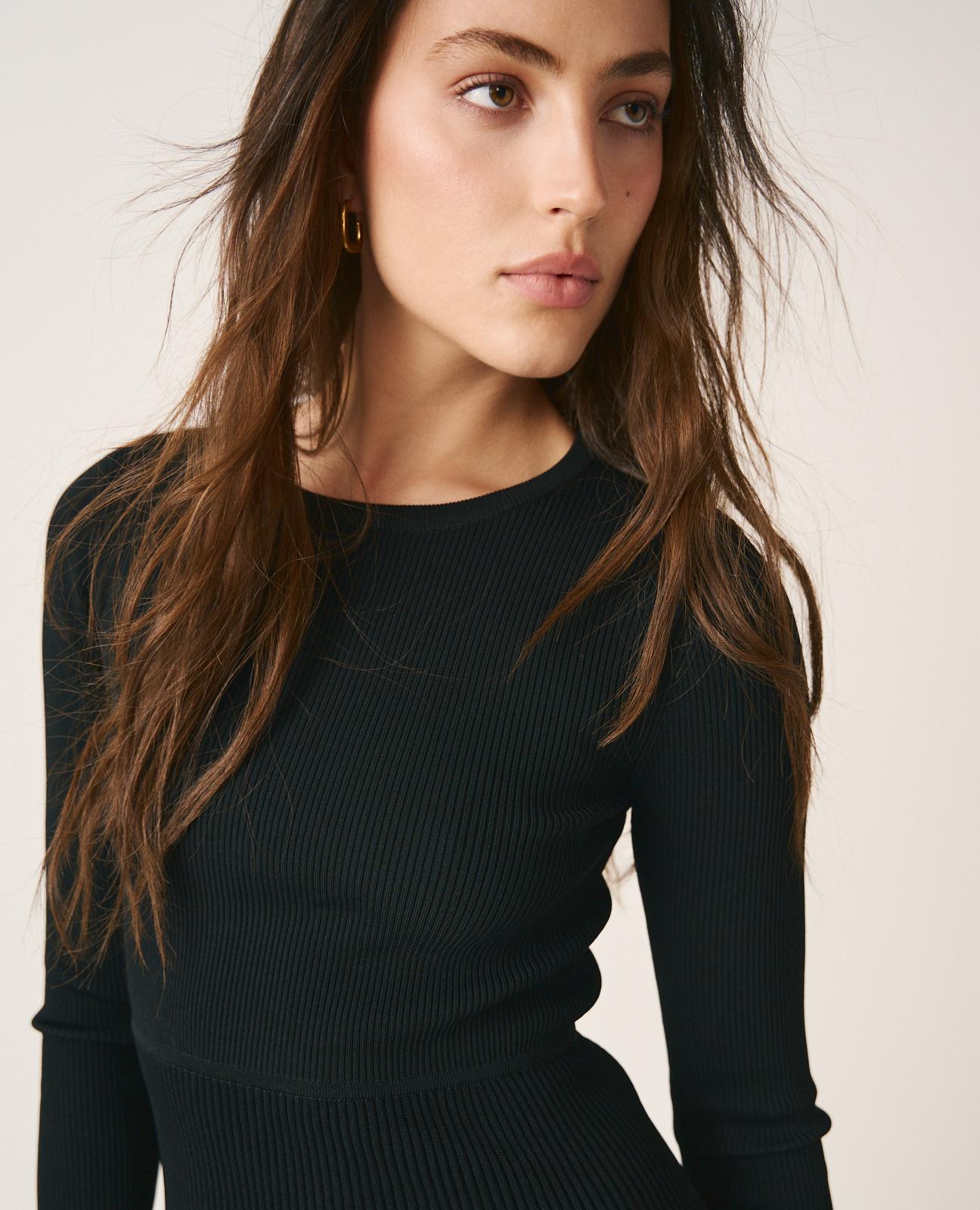 VESTIDO FALDA PLISADA