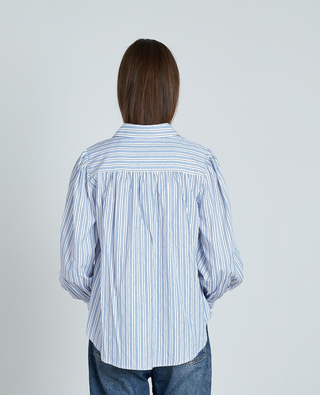 CAMISA RAYAS PEDRERÍA