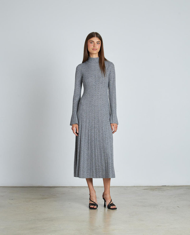 VESTIDO LARGO PEDRERÍA