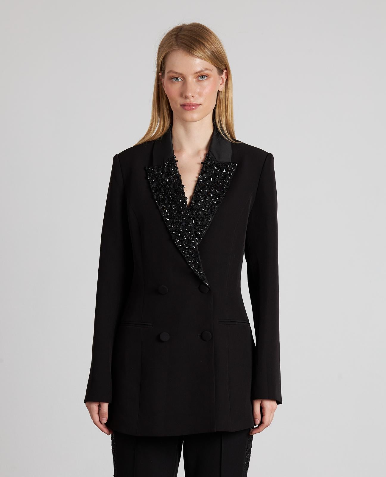 BLAZER SOLAPA ABALORIOS