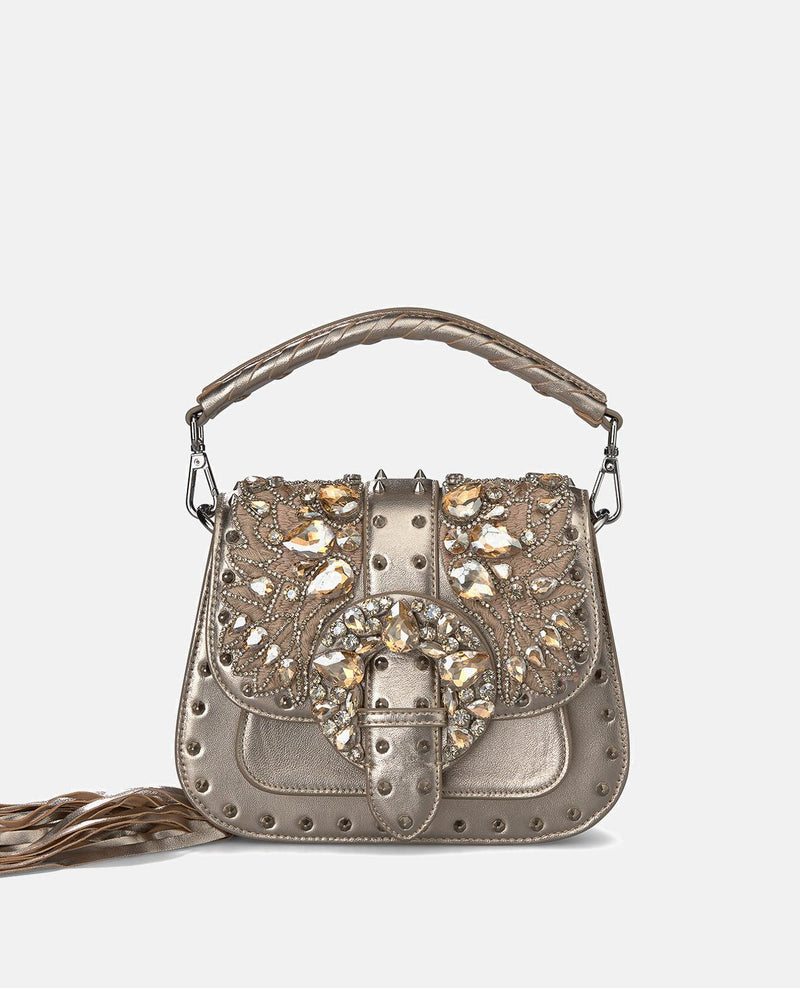 BOLSO DE MANO ABALORIOS