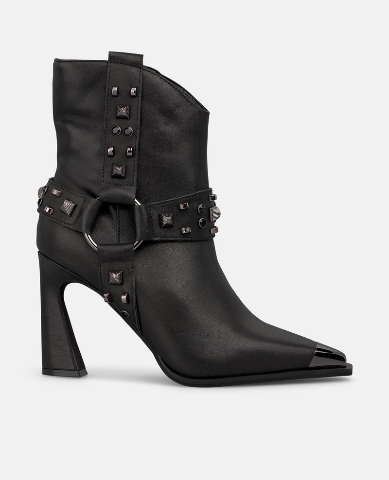 BOTÍN TACHAS METALIZADO