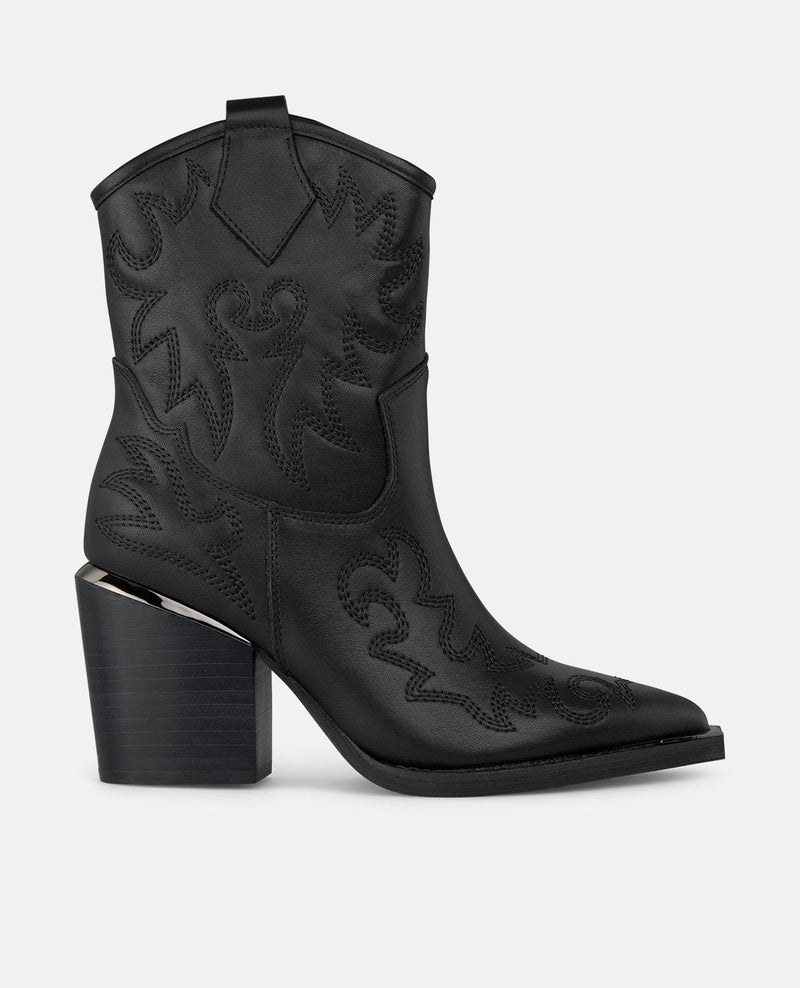 BOTÍN TACÓN BORDADO