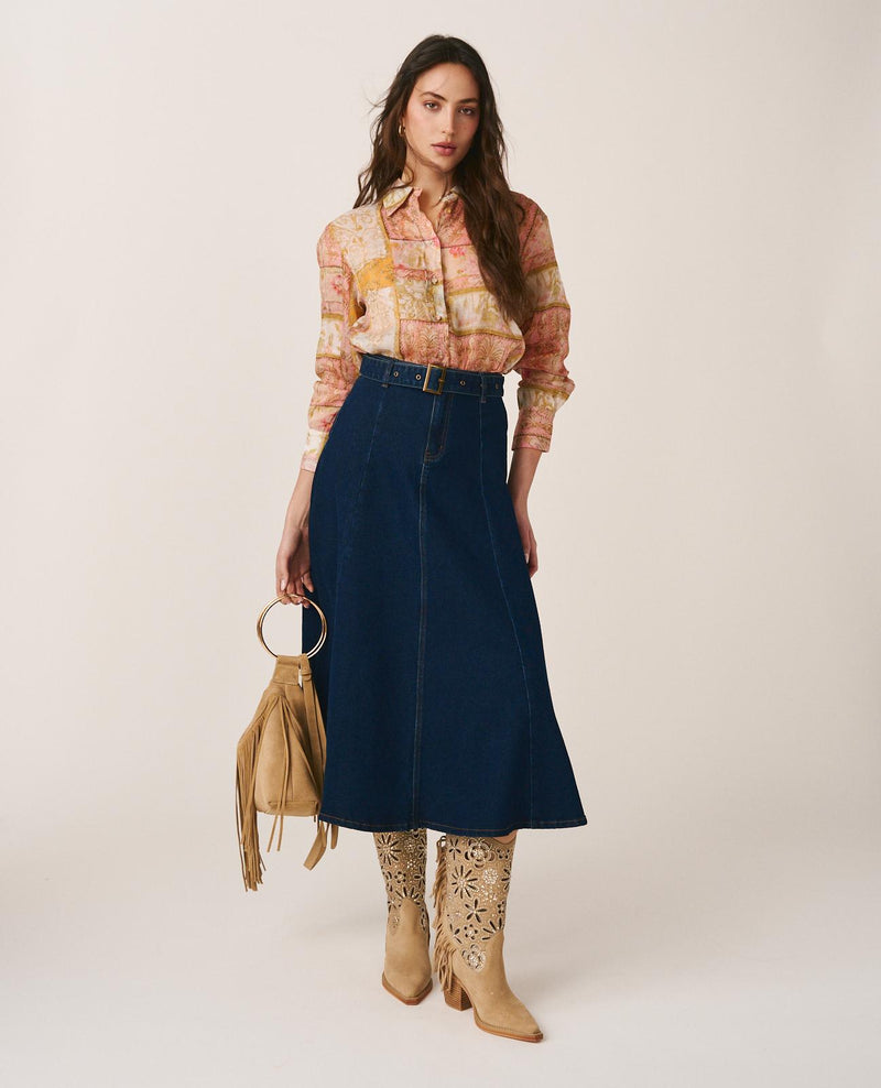 FALDA DENIM VUELO