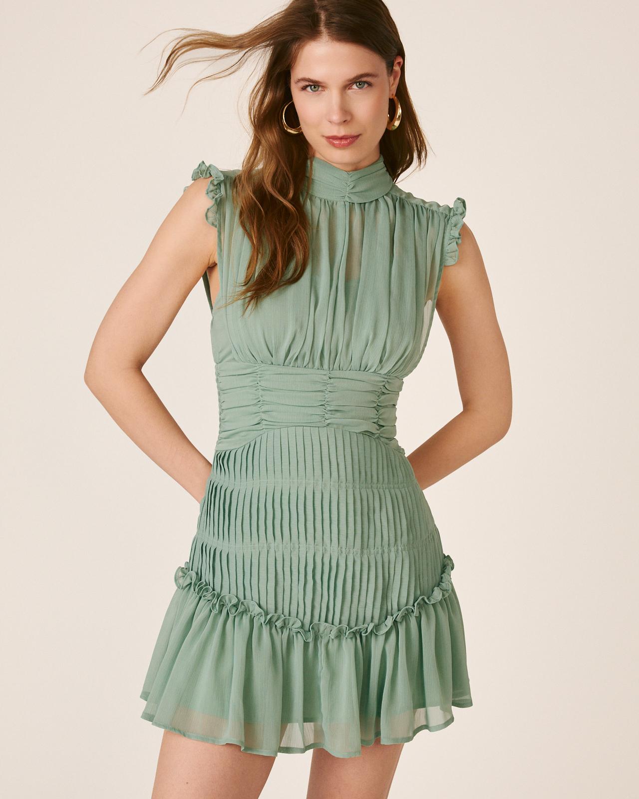 VESTIDO CUELLO ALTO