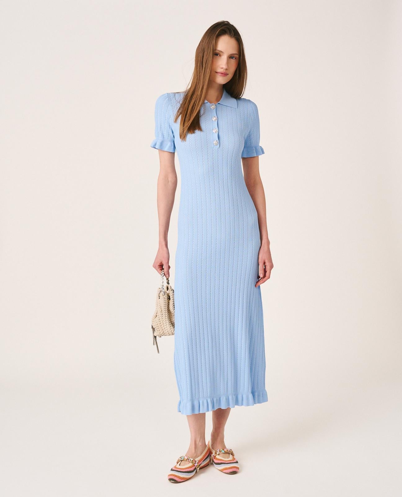 VESTIDO MIDI PUNTO