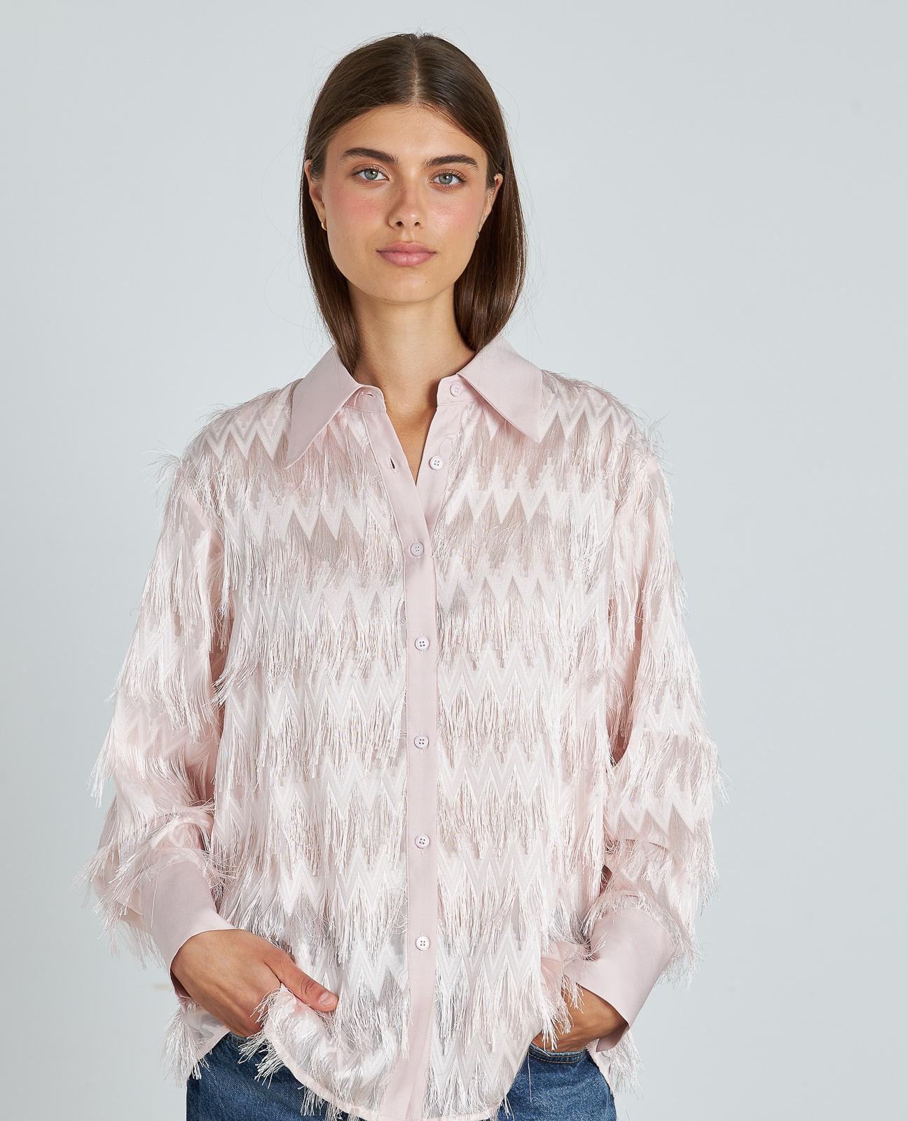 CAMISA PLUMAS ZIGZAG