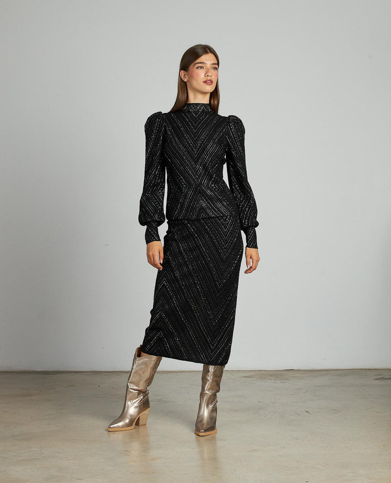 FALDA PUNTO PEDRERÍA