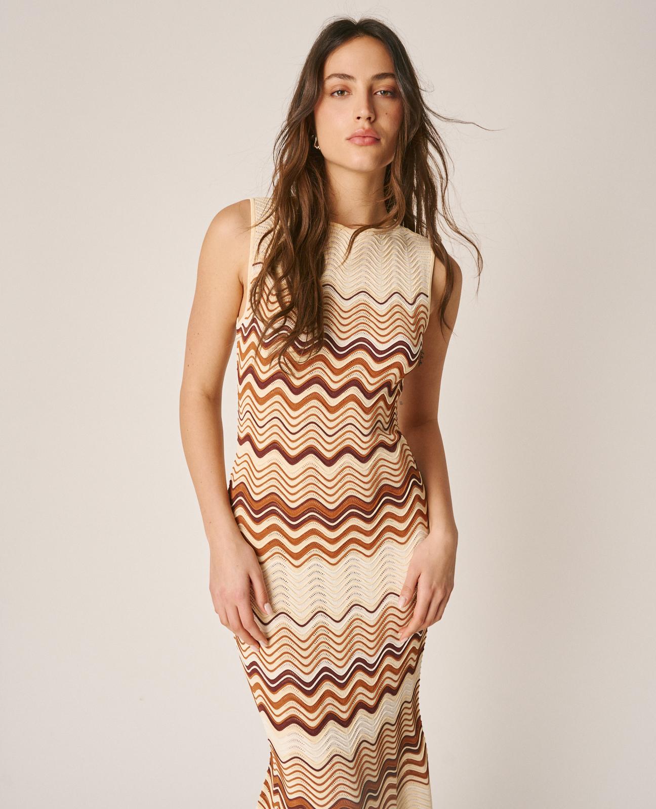 VESTIDO PUNTO SIN MANGAS