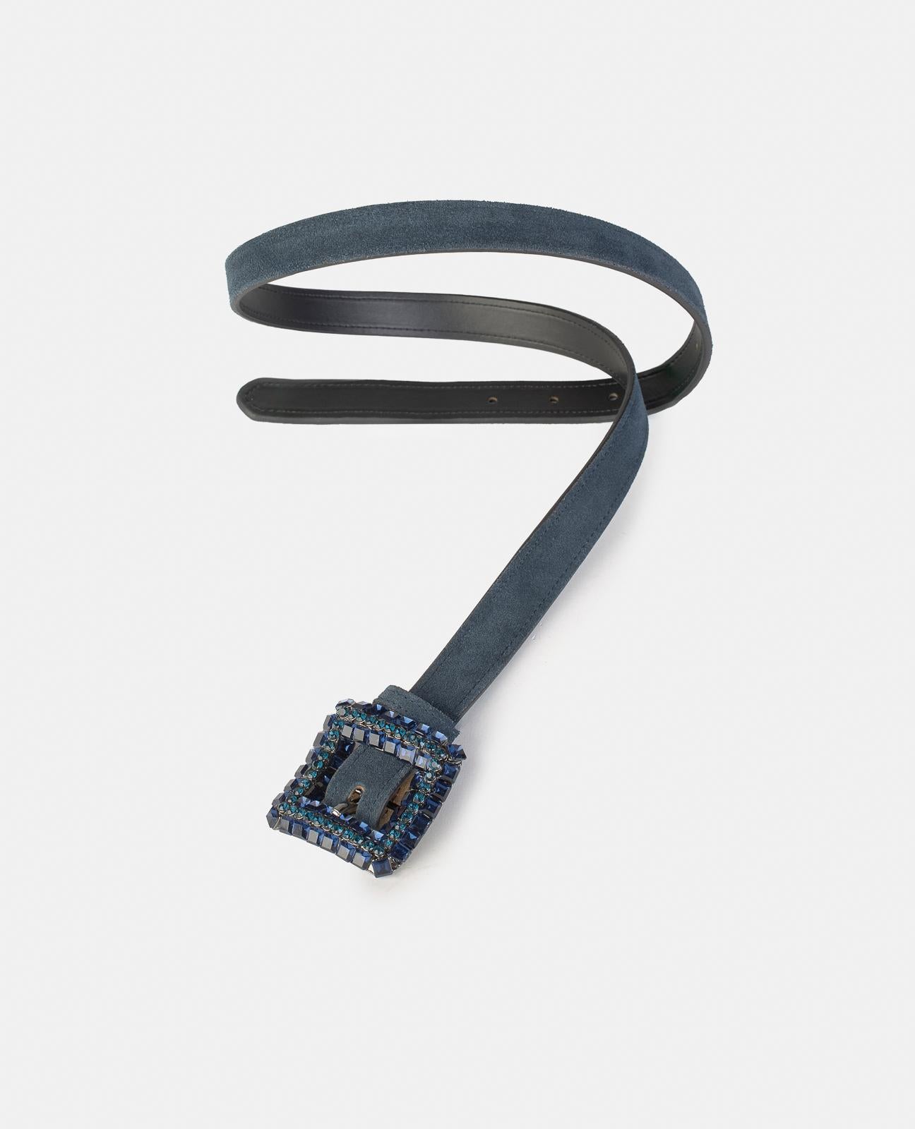 CINTURÓN HEBILLA DE PEDRERÍA