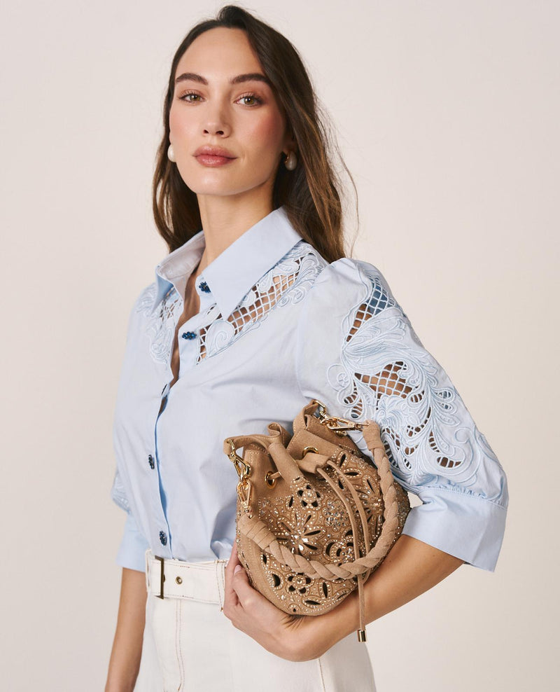 BOLSO BOMBONERA FLORAL