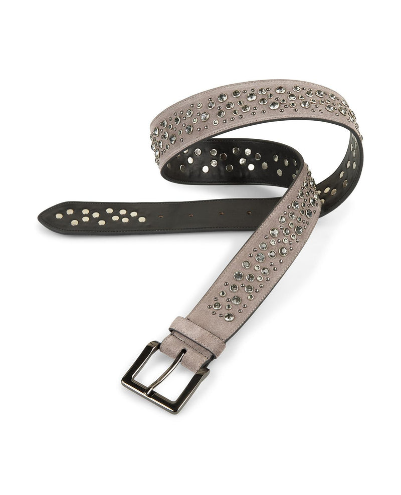 CINTURÓN DE PIEL ABALORIOS