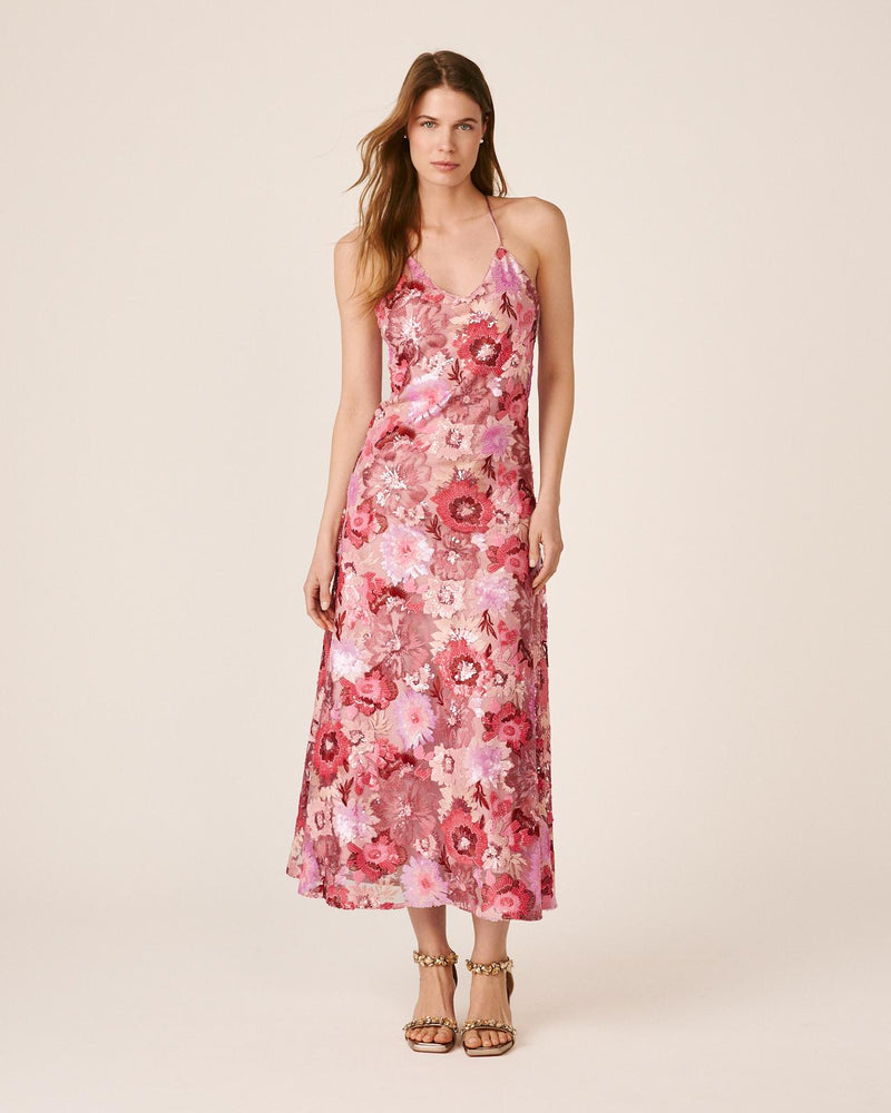 VESTIDO MIDI LENTEJUELAS