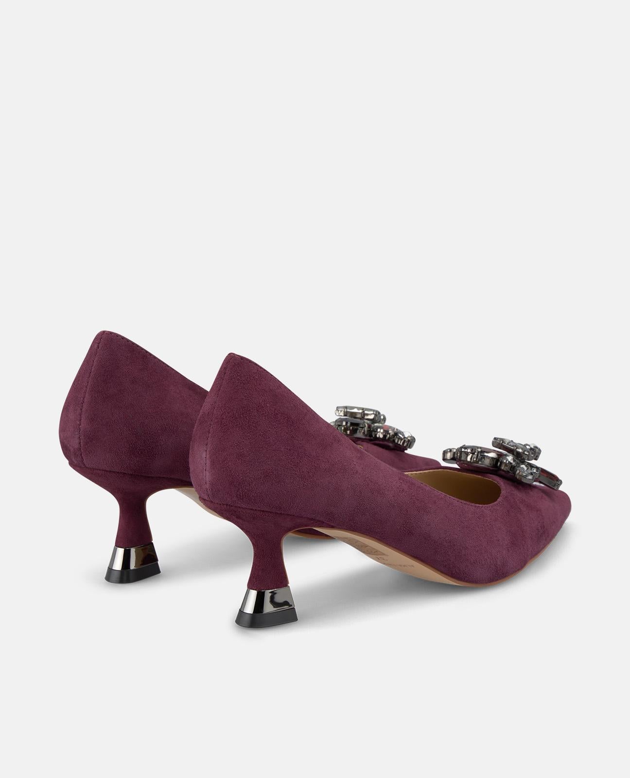 ZAPATO TACÓN BAJO FLOR