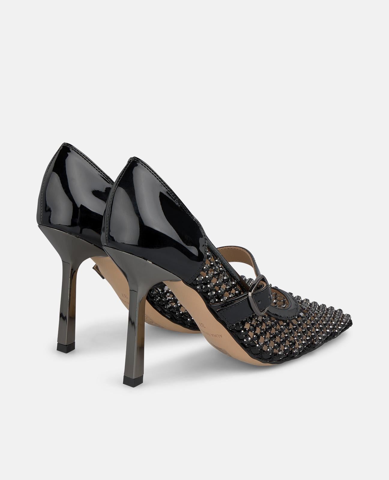 ZAPATO TACÓN REJILLA