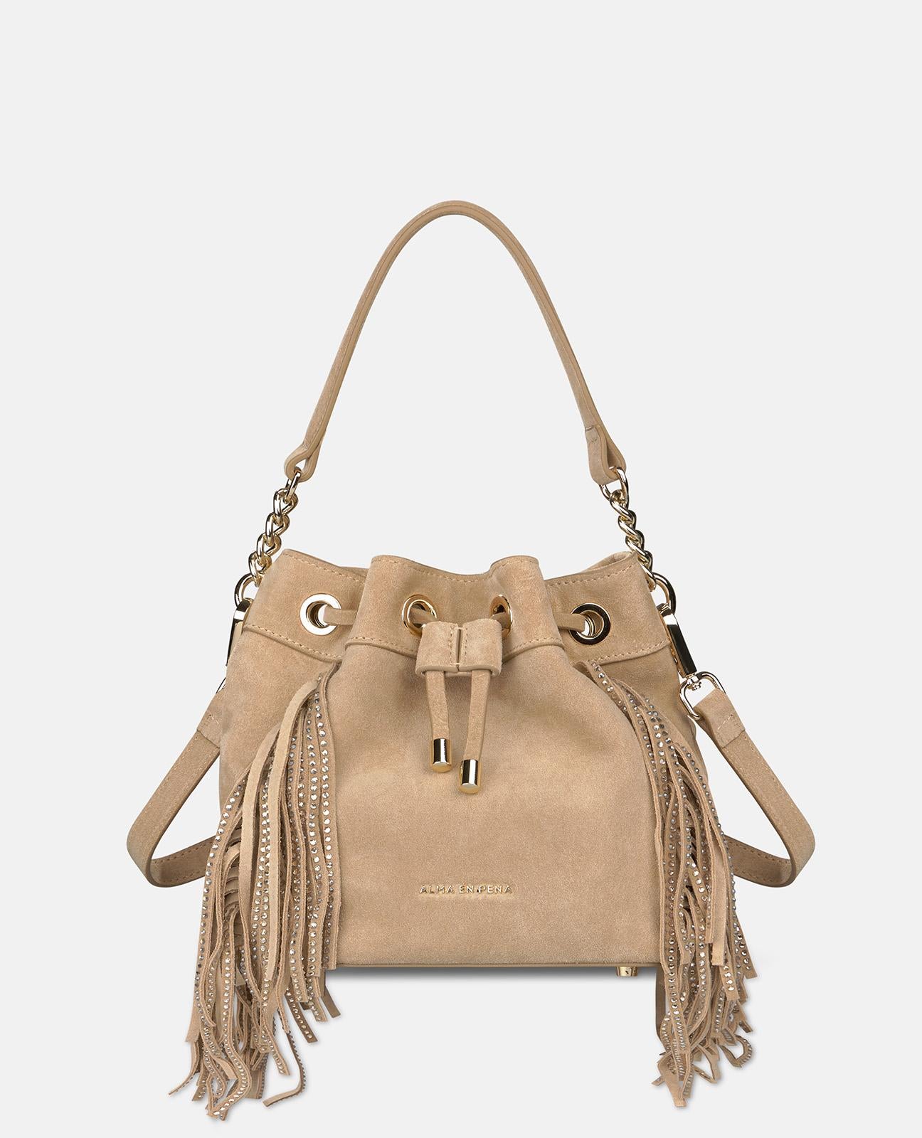 BOLSO BOMBONERA FLECOS