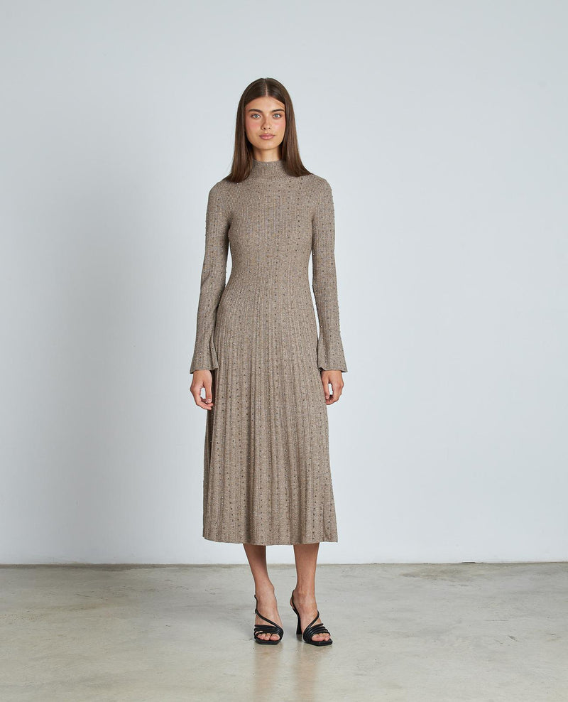 VESTIDO LARGO PEDRERÍA