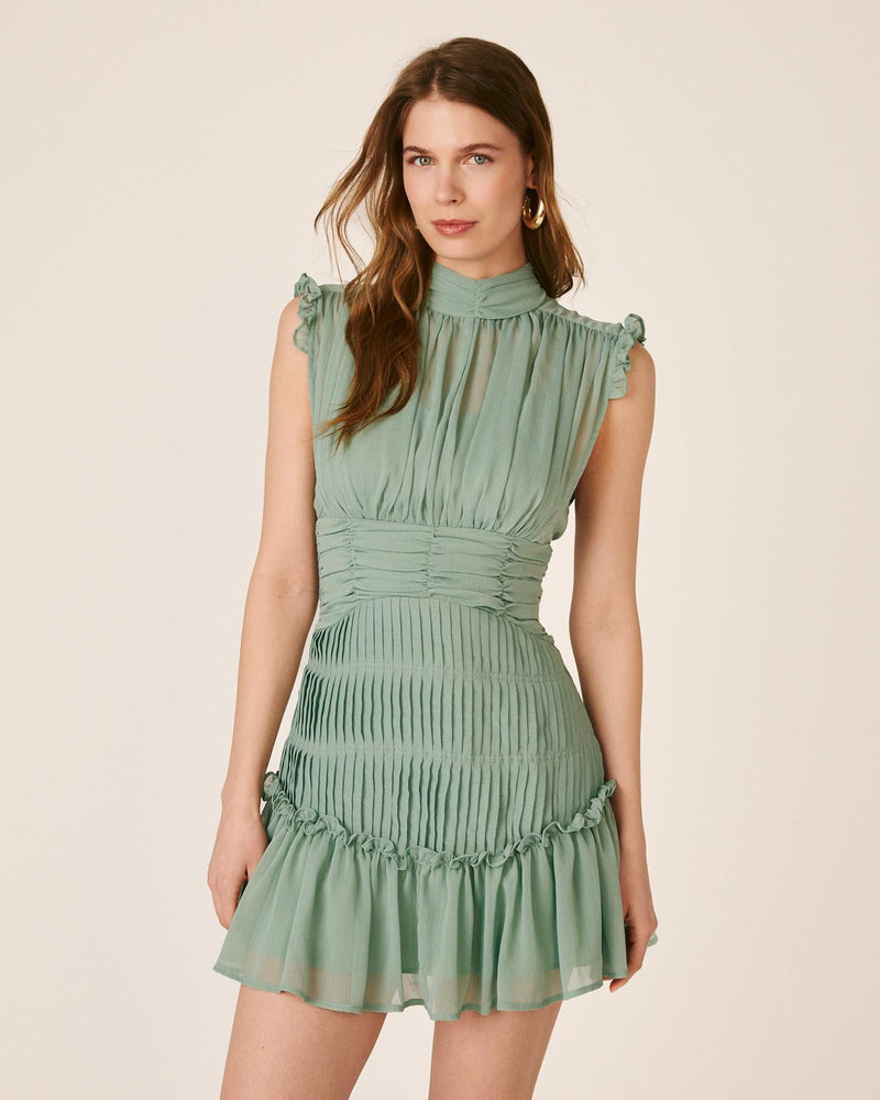 VESTIDO CUELLO ALTO