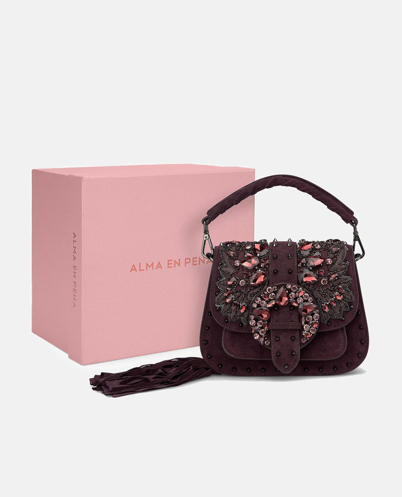 BOLSO DE MANO ABALORIOS