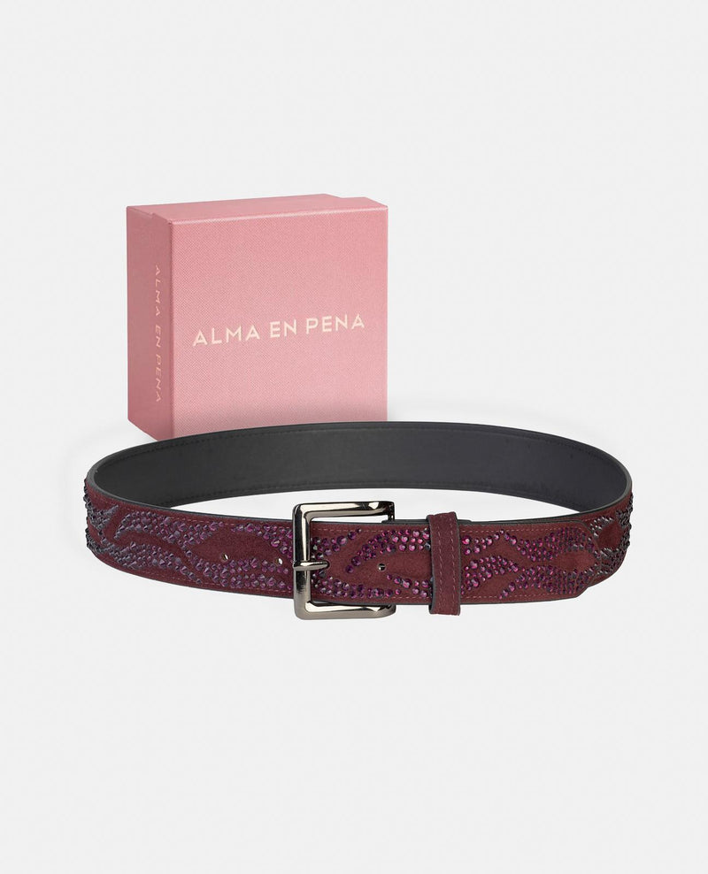 CINTURÓN LLAMAS PEDRERÍA