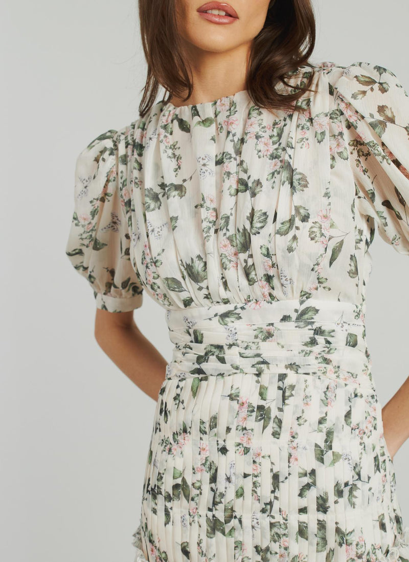 VESTIDO CORTO FRUNCES