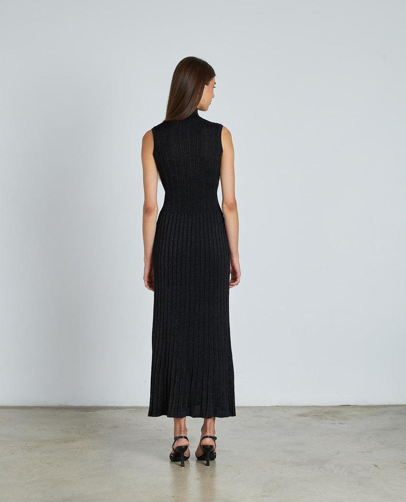 VESTIDO METALIZADO SIN MANGAS