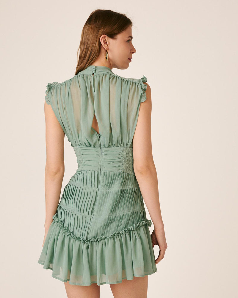 VESTIDO CUELLO ALTO