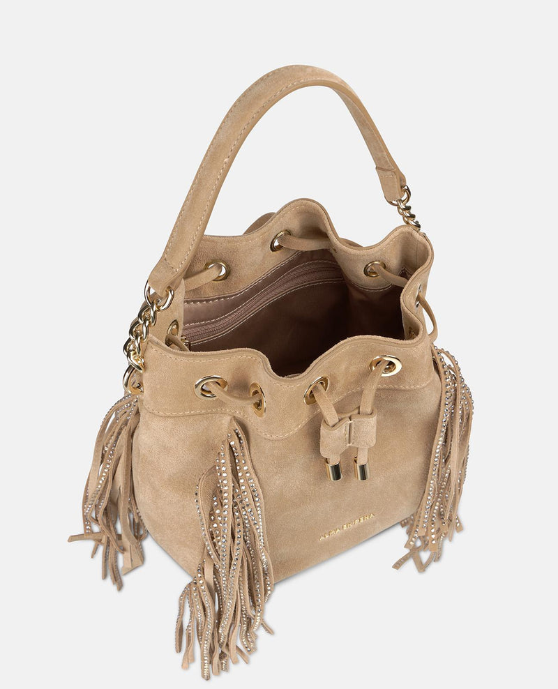 BOLSO BOMBONERA FLECOS
