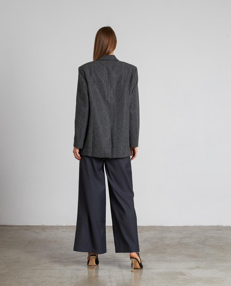 BLAZER RECTA BRILLOS