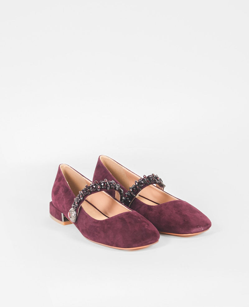 ZAPATO PLANO TIRA JOYA