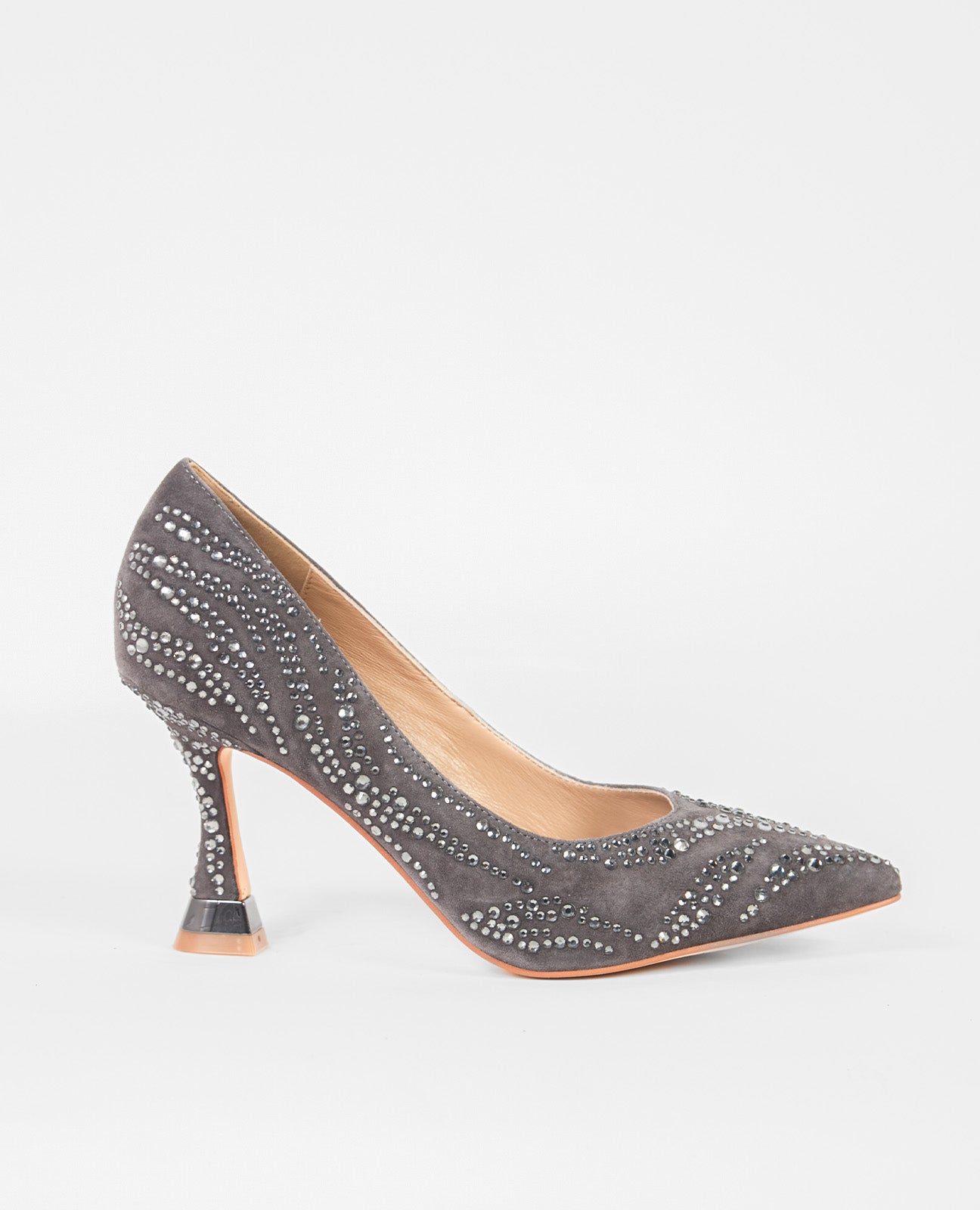 ZAPATO TACÓN BRILLOS