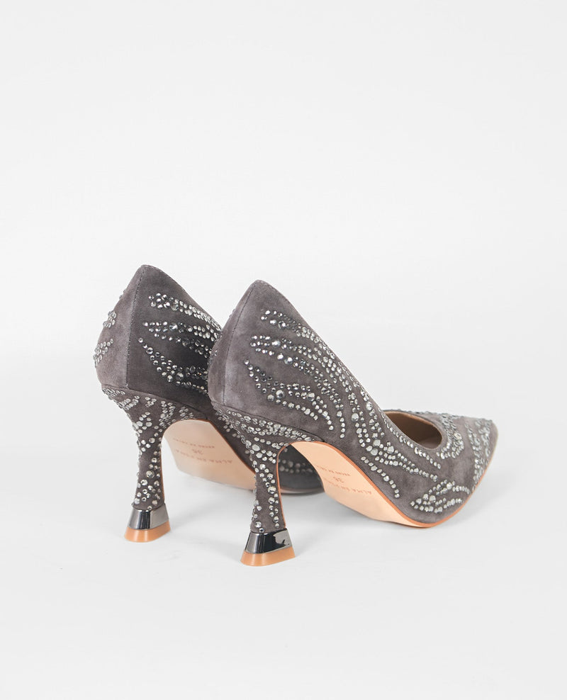 ZAPATO TACÓN BRILLOS